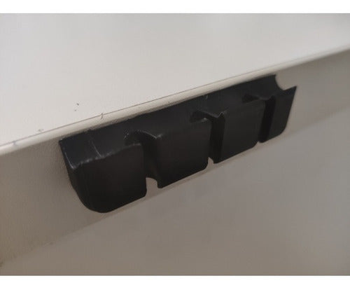 Kit com 3 Organizadores Adesivos para Fios e Cabos — foto 04